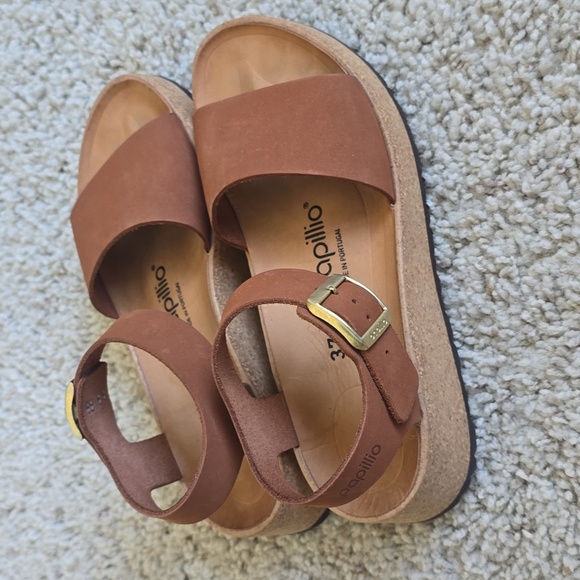 Birkenstock Papillio Glenda Pecan Sandals 37 - Picture 4 of 7